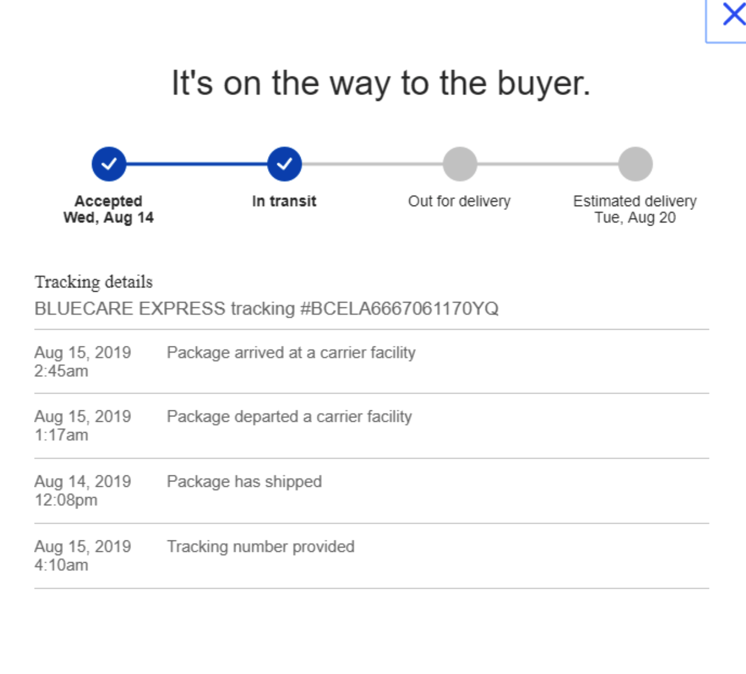 Converting Your Tracking Numbers to BlueCareExpress (BCE)